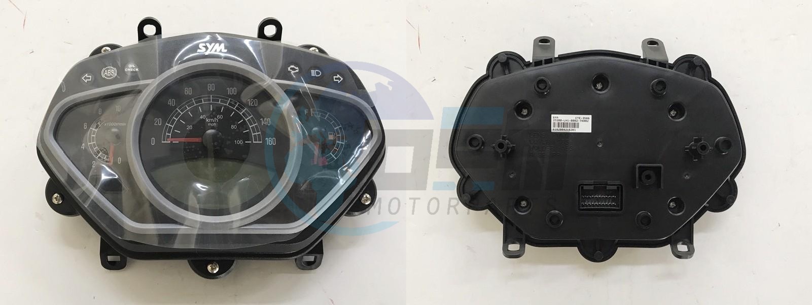 Product image: Sym - 37200-LH1-002 - SPEEDOMETER ASSY  0