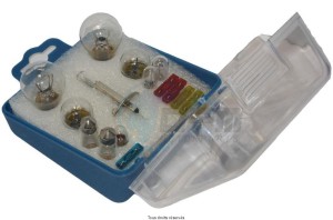 Product image: Kyoto - COFFRETH1 - Case Light bulbs Spare H1 Light bulb H1 + Light bulb + Fuse   
