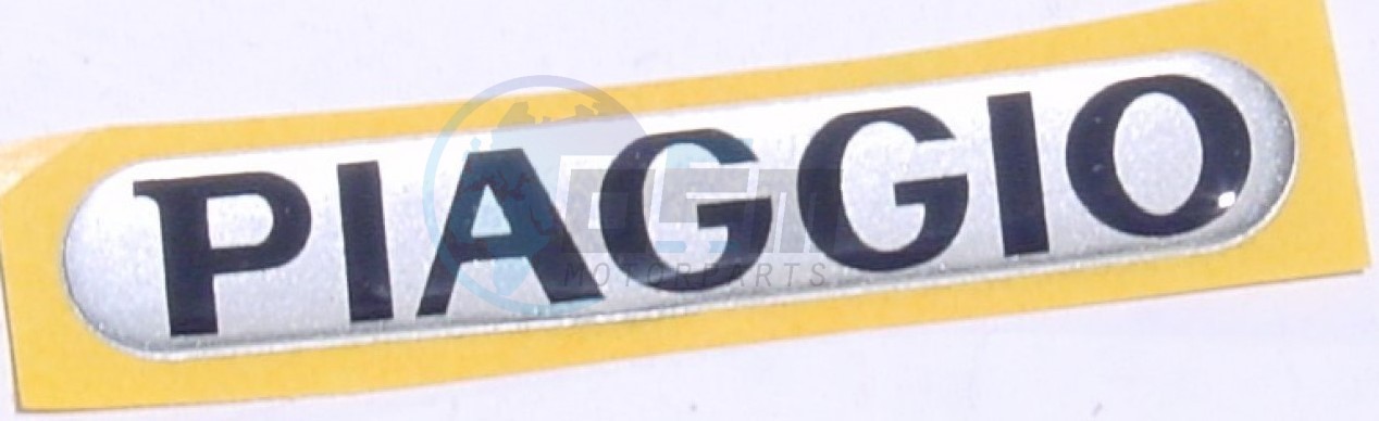 Product image: Piaggio - CM002001 - NAME PLATE PIAGGIO  0
