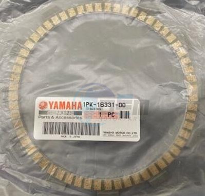 Product image: Yamaha - 1PK163310000 - PLATE, FRICTION 2  0