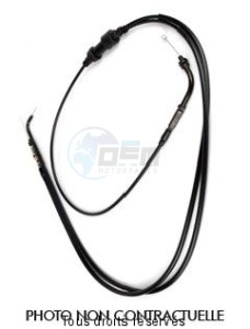 Product image: Kyoto - CAB005066 - Brake Cable Rear Scooter Gilera    