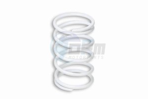 Product image: Malossi - 2913003W0 - Pressure spring for Vario - White Ø ext.77, 7x130mm - Section 6mm Tarage 8, 9kg 