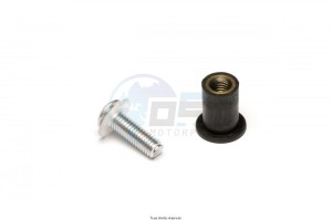 Product image: Kyoto - PAR3000 - Mounting Kit Windscreen  Silver X8 pieces Ø4 Long 15   