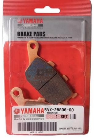 Product image: Yamaha - 5VX258060000 - BRAKE PAD KIT 2  0