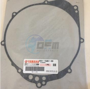 Product image: Yamaha - 4XV154610000 - GASKET, CRANKCASE COVER 2  0