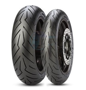 Product image: Pirelli - PIR2769400 - Tyre Scooter 160/60 R 15 M/C 67H TL DIABLO ROSSO SCOOTER 