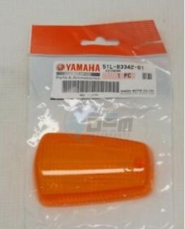 Product image: Yamaha - 51L833420100 - LENS, FLASHER   0