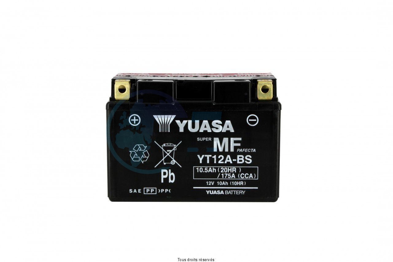 Product image: Sifam - 812128 - Accu  YT12A-BS  Yuasa  1