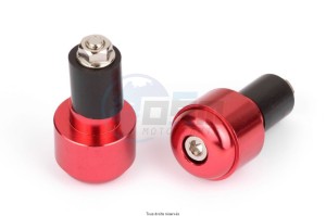 Product image: Sifam - EMBOU42 - Bar ends Ronds Ø17 Red   