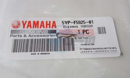 Product image: Yamaha - 5YPF59250100 - CLIP  0
