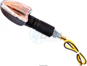 Product image: Sifam - CLI7008 - Indicators Mini 1 pair  C.E Triangle Long Black Light bulb : OL7570 12v 21w 