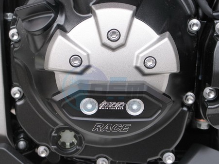 Product image: GSG-Mototechnik - 1145730-K40 - Crash protectors Kawasaki Z 1000 07- Engine protection  0