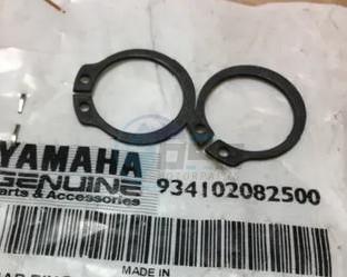 Product image: Yamaha - 934102082500 - CIRCLIP  0