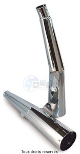 Product image: Marving - 01H2026BC - Silencer  MASTER VF 750 S Approved - Sold as 1 pair Chrome  