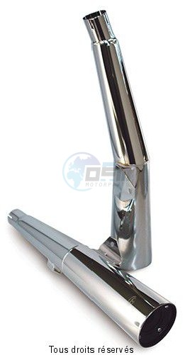 Product image: Marving - 01H2026BC - Silencer  MASTER VF 750 S Approved - Sold as 1 pair Chrome   0