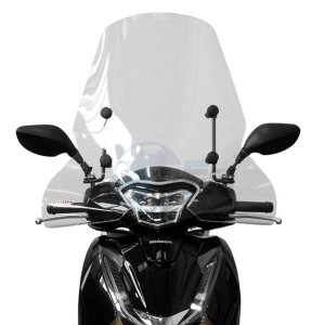 Product image: Fabbri - PAR3220/A - Windscreen Honda TOP ALTO Sh125i/150i 