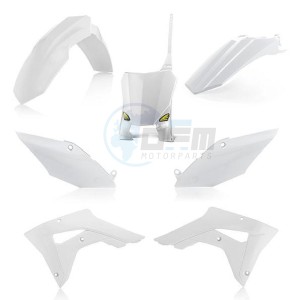 Product image: Cycra - 1CYC-9428-42 - COVER KIT 5 ELEMENTS HONDA CRF450RX 17 - White 