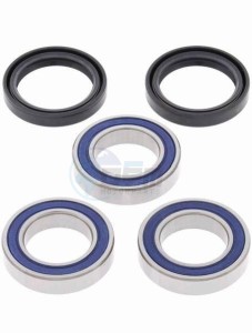 Product image: All Balls - 25-1406 - Wheel bearing kit with dust seal APRILIA RXV 450 2006-2011 / RXV 550 2006-2011 / SXV 450 2006-2011 