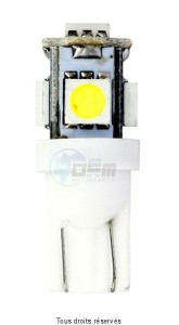 Product image: Sifam - PLA7045 - Light bulb Plugin T10 - 4 Led 5050 SMD BLISTER with 2 Light bulbs 
