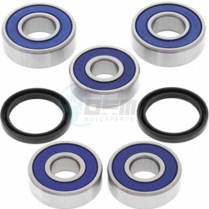 Product image: All Balls - 25-1505 - Wheel bearing kit rear with dust seal YAMAHA PW 50 2003-2017 