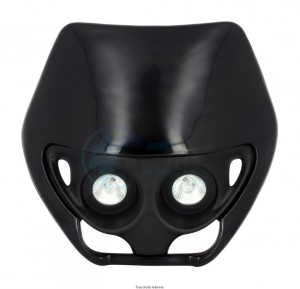 Product image: Kyoto - PLA6000 - Headlight spoiler - Street fighter cowl Black    