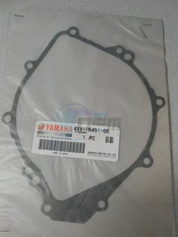 Product image: Yamaha - 4XV154510000 - GASKET, CRANK CASE COVER 1   0