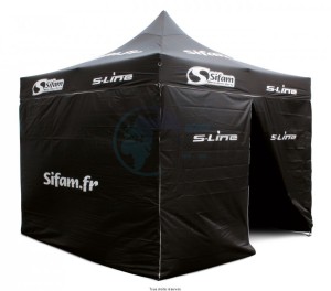 Product image: Sifam - BARNUM - Tent 3x3m - Structure Steel - 30kg Cover:  polyester : 250gr/m2 