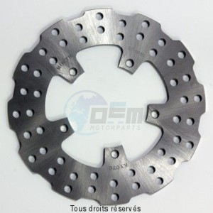 Product image: Sifam - DIS1025W - Brake Disc Piaggio Ø175x86x73  Mounting holes 5xØ6,5 Disk Thickness 4 