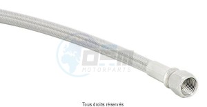 Product image: Goodridge - GDB700C - Hose 700mm - Brake, Pre pressed with transparent lining   