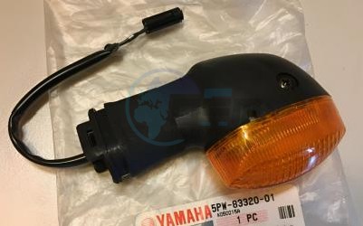 Product image: Yamaha - 5PW833200100 - FRONT FLASHER LIGHT ASSY 2  0