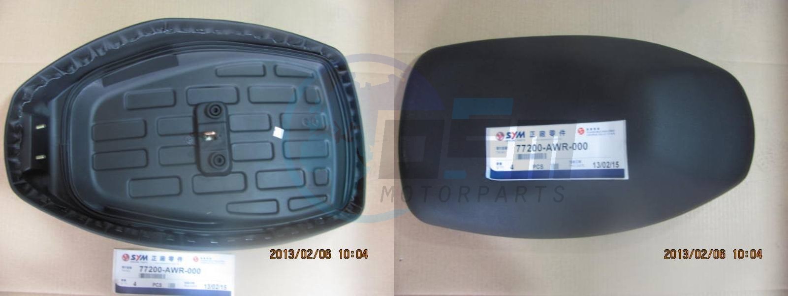 Product image: Sym - 77200-ASC-000 - DOUBLE SEAT COMP  0