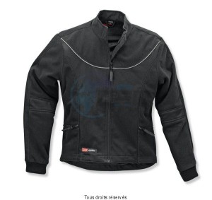 Product image: Kyoto - VESTPOL22 - Sofshel Jacket 2 Female Size S Protection Rain/Wind/Cold 100% Polyester Black 