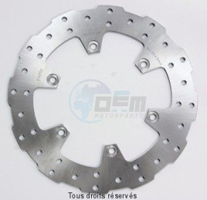 Product image: Sifam - DIS1213W - Brake Disc Yamaha Ø267x150x132  Mounting holes 6xØ8,5 Disk Thickness 5 