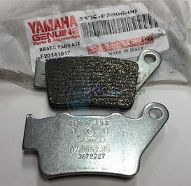Product image: Yamaha - 5VKF58060000 - BRAKE PADS KIT  0