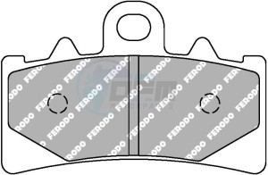 Product image: Ferodo - FDB2266ST - Brakepad Sinter metal Sinter Grip Road 