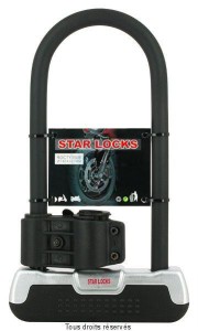 Product image: Star Lock - ROCTY350B - U-Lock 180 X 320 mm Ø18mm - 140 x 260mm with Mounting bracket 