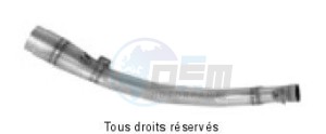 Product image: Giannelli - 71505CT - Link Pipe YP 500 T-MAX '09  Catalyst Hom.CHAP.5   