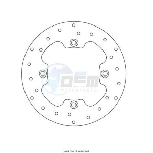 Product image: Sifam - DIS1177 - Brake Disc Suzuki Ø242x142x121  Mounting holes 4xØ10,5 Disk Thickness 4 