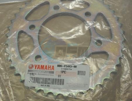 Product image: Yamaha - BB6F54430000 - SPROCKET, DRIVEN (  0