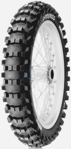 Product image: Pirelli - PIR1664500 - Tyre  80/100 - 12 50M NHS Scorpion MX Mid Soft 32 Rear 