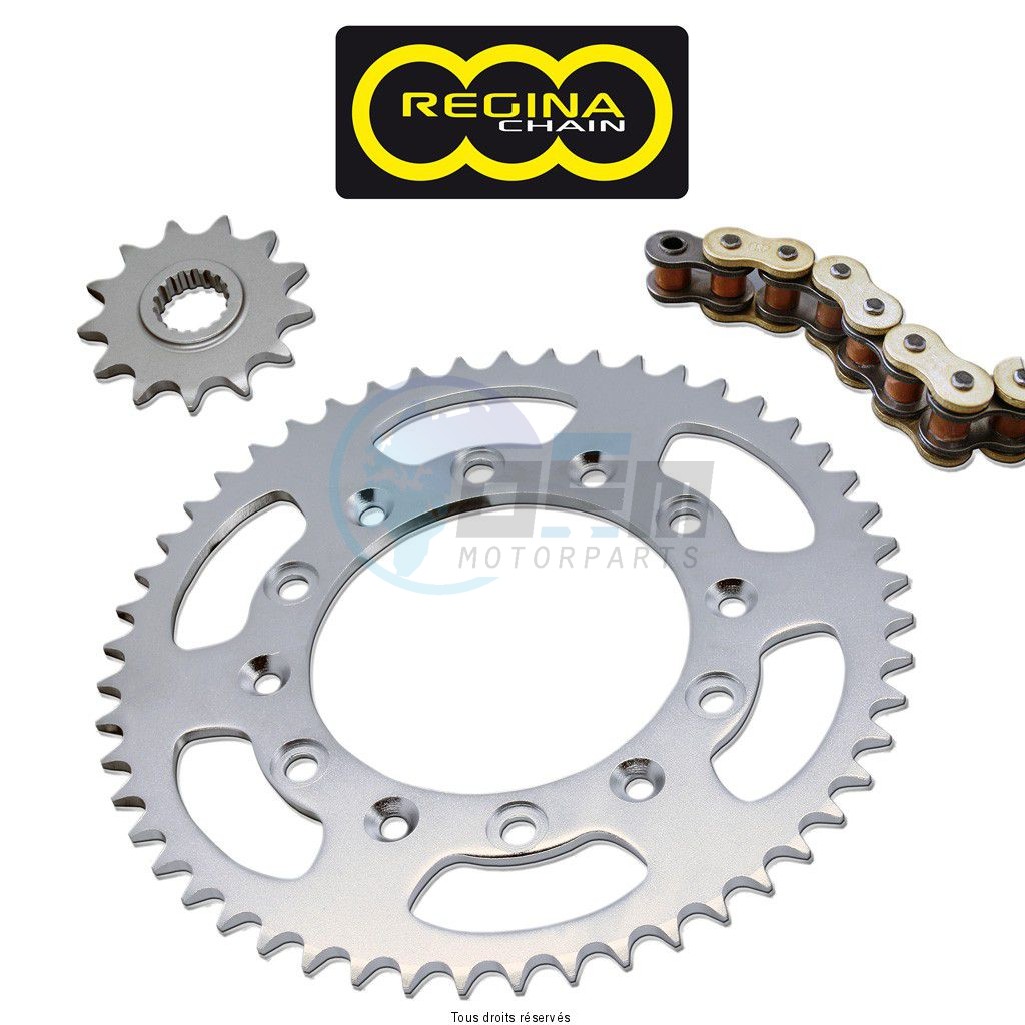 Product image: Regina - 95HY01254-EB - Chain Kit Hyosung Gv 125 Aquila Chain Standard year 00 04 Kit 13 48  0