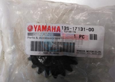 Product image: Yamaha - 13S171310000 - GEAR, 3RD PINION  0