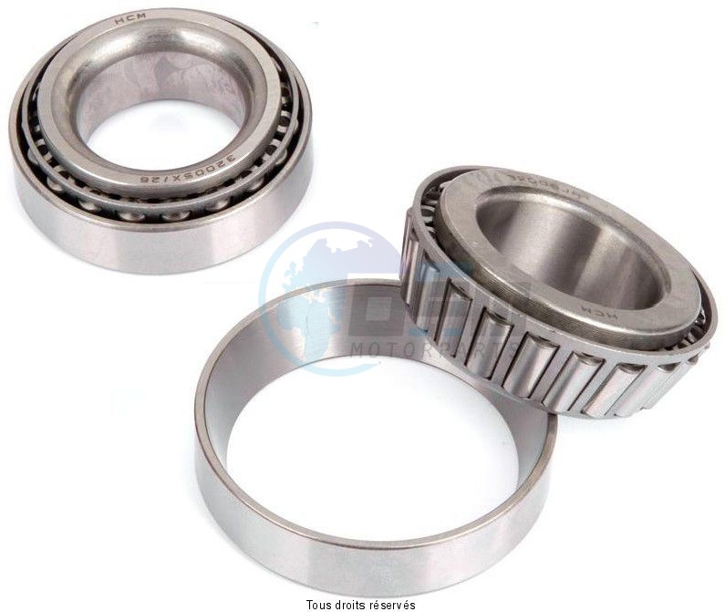Product image: Sifam - COL023 - Steering Stem bearing - Yoke 26x48,5x15,2 + 30x50x14,4 Ssh750  0