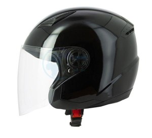 Product image: Osone - JEOS1G1004 - Jet Helmet S200 BROOKLYN - Black - Size L 