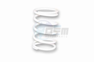 Product image: Malossi - 2912478W0 - Pressure spring for Vario - White Ø ext.81x130mm - Section 7mm Tarage 15kg 