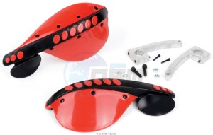 Product image: Kyoto - PRO103R - Hand Protectors Univ. Red/Black    