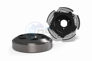 Product image: Malossi - 5216331 - Clutch MAXI FLY SYSTEM - Clutch housing bell Ø160mm 
