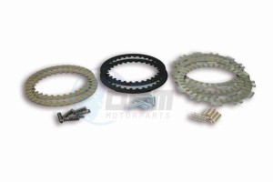 Product image: Malossi - 5215609 - Clutch plate kit with sepertor plates and springs plus springs - for Clutch original 