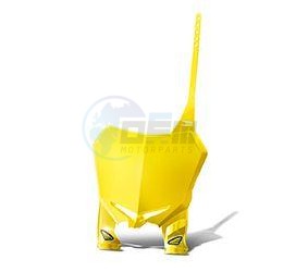 Product image: Cycra - 1CYC-0702-55 - NUMBERPLATE  STADIUM SUZUKI RMZ17 - Yellow 