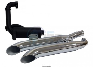 Product image: Marving - 01YCP04 - Silencer  LEGEND XV750/1100 VIRAGO Not Approved for 1 pair Turn Out Chrome  